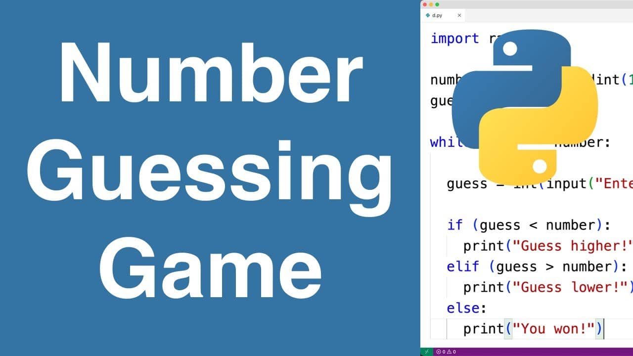 Number Guessing Game Project in Python