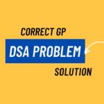 Correct Gp Even Numbers DSA Problem Solution