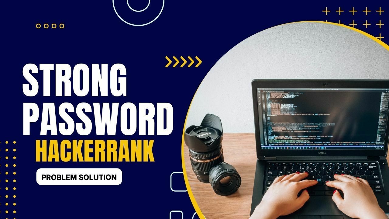 Strong Password HackerRank Solution