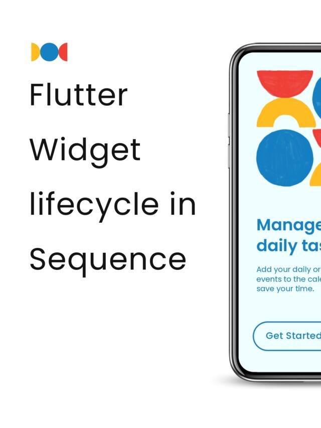 Unveiling the Flutter Lifecycle in Sequence
