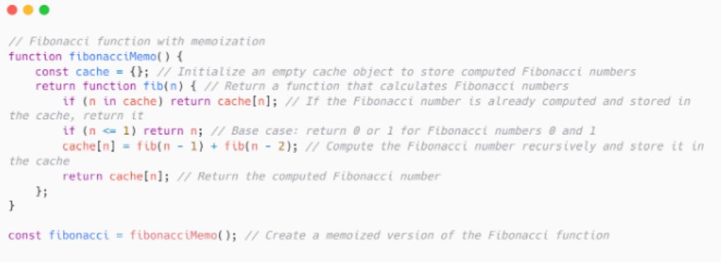 Implementation Using cache object